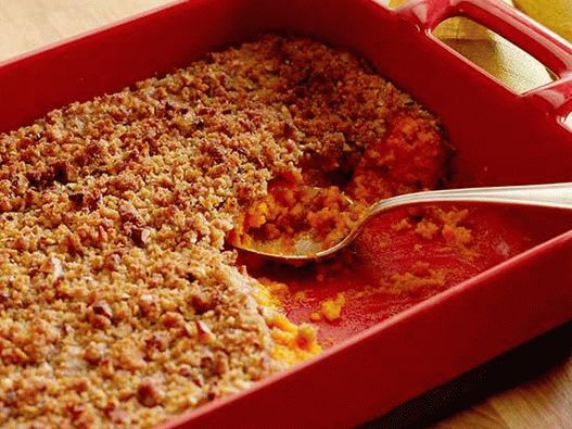 Foto sufle od kasike od slatkog krumpira