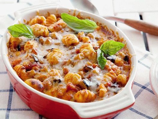 Foto kaša od patlidžana u pećnici