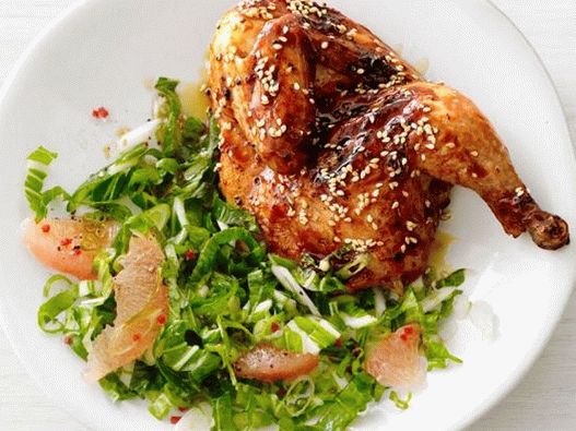 Teriyaki pilići sa bok choy kupusom