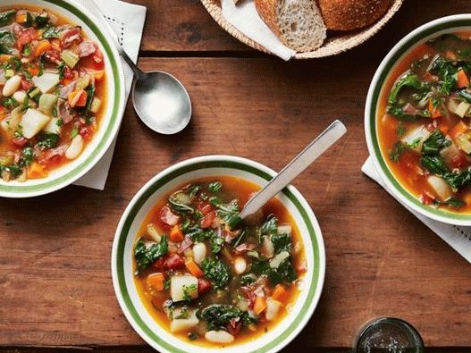 Foto zimska minestrona